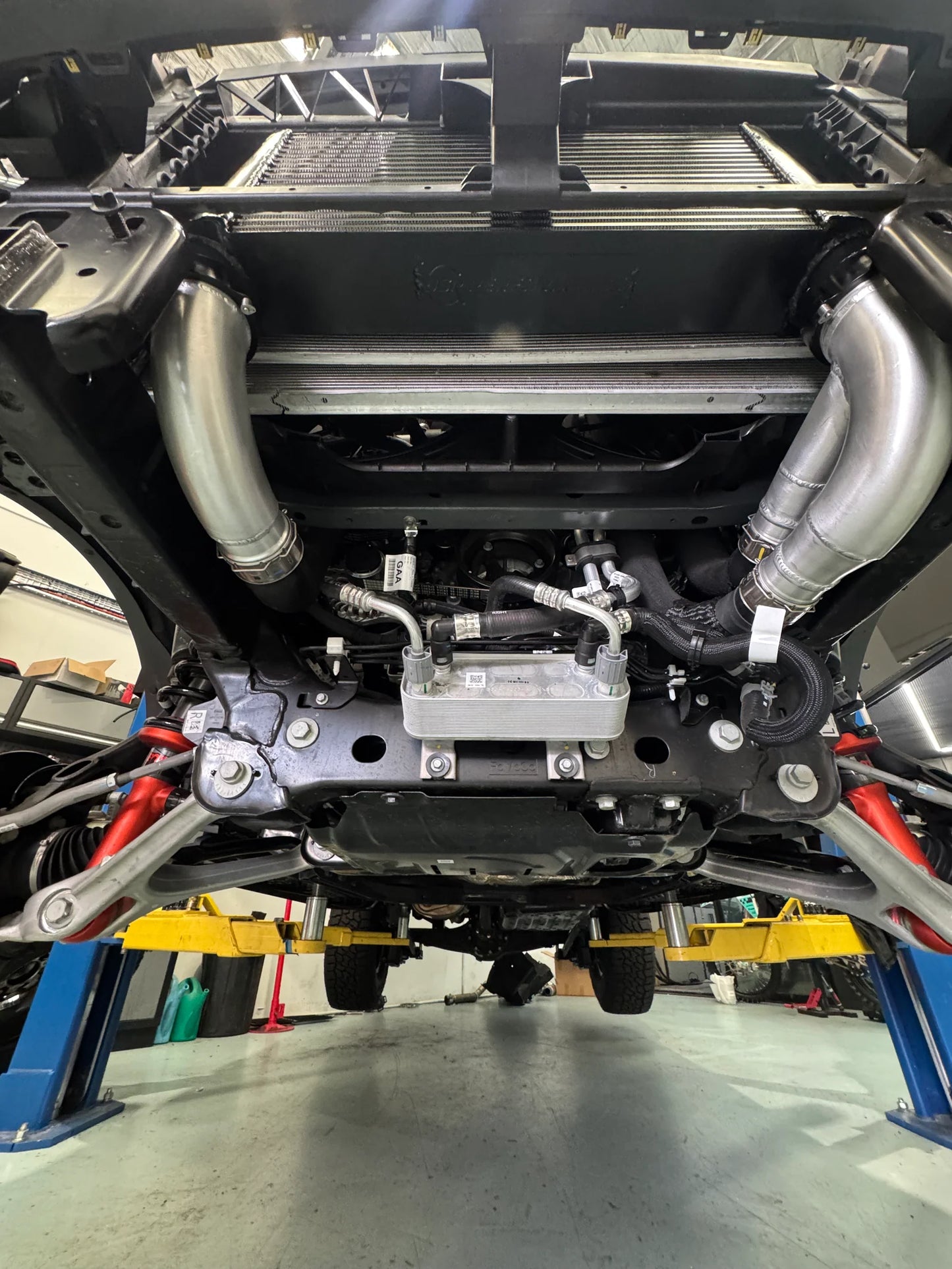 DSR Next Gen Ranger Raptor Stage 2 Intercooler winch friendly