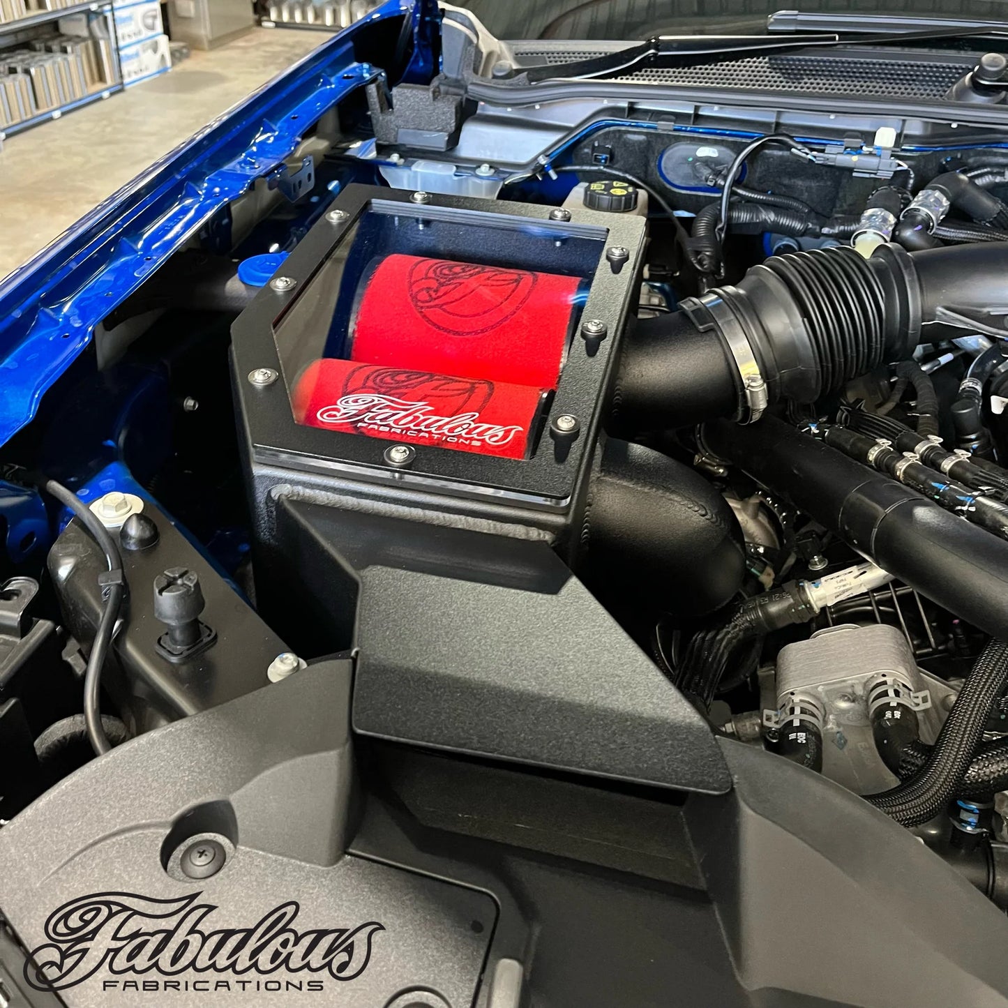Ford Ranger Raptor Next Gen Twin Intake Alloy Airbox Standard Inlet Location